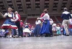 Georgia State Folk Dance: Square dancing