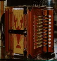 "Cajun" accordion