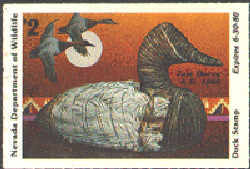 Tule Duck Decoy Stamp