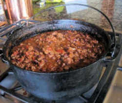 Texas State Dish: Chili