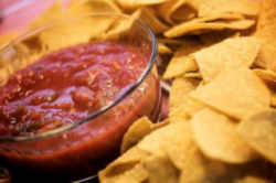 Texas State Snack: Tortilla Chips and Salsa